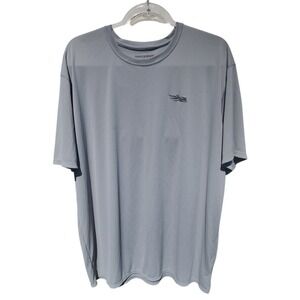 Sitka Gear Mens XXL Gray Insect Shield Performance Short Sleeve T-Shirt Hunting